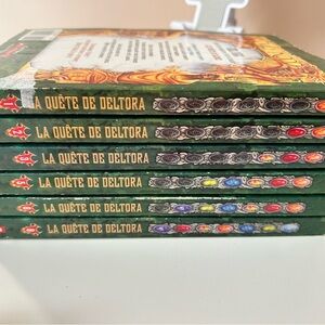 4/$100 FRENCH La Quête de Deltora Book Set